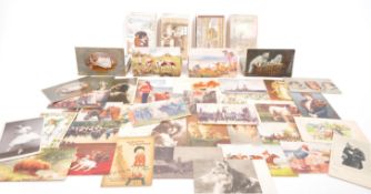 RAPHAEL TUCK & SONS - EARLY TO MID CENTURY POSTCARD COLLECTION