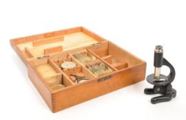 MID CENTURY MINIATURE MICROSCOPE