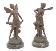 AFTER MOREAU BRONZE LA SOURCE FIGURES
