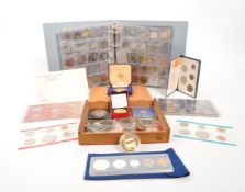 COLLECTION OF BRITISH & FOREIGN COINS