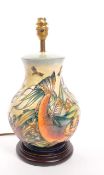 PHILIP GIBSON FOR MOORCROFT - CONTEMPORARY CERAMIC TABLE LAMP
