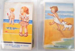 COLLECTION OF EARLY TO MID 20TH CENTURY COMIC POSTCARDS