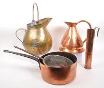 COLLECTION OF BRASS & COPPER MEASURES