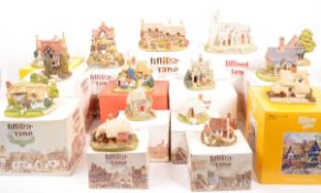 LILLIPUT LANE - COLLECTION OF LILLIPUT LANE RESIN COTTAGES
