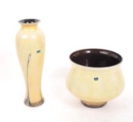 CAITHNESS - PLANTER & VASE FROM EBONY SANDS COLLECTION