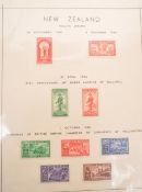 MID CENTURY NEW ZEALAND POSTAGE STAMP COLLECTION