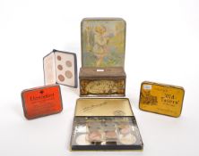 COLLECTION OF VINTAGE 20TH CENTURY SHOP / RETAIL ADVERTISING TINS