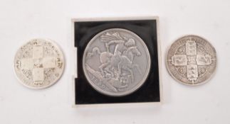 UNITED KINGDOM - COLLECTION OF THREE VICTORIAN 19TH CENTURY SILVER COINS