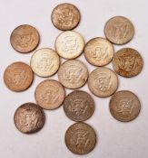 COLLECTION OF USA KENNEDY HALF DOLLAR COINS