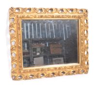 20TH CENTURY GILTWOOD ORNATE WALL MIRROR