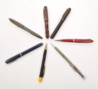 COLLECTION OF VINTAGE FOUNTAIN PENS