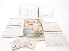 BATH CHRONICLE - 1977 100TH ANNIVERSARY EPHEMERA