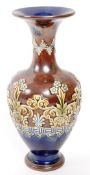 ROYAL DOULTON - LAMBETH - EARLY 20TH CENTURY POTTERY VASE