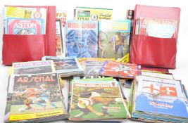 COLLECTION OF VINTAGE FOOTBALL PROGRAMMES