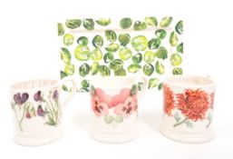 EMMA BRIDGEWATER COFFEE MUGS & SPROUT TRAY