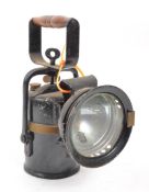 THE PREMIER LAMP & ENGINEERING CO - METAL RAILWAY / MINERS LAMP