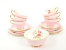 SHELLEY - LAWLEYS - EARLY 20TH CENTURY PORCELAIN TEA SET