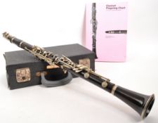 20TH CENTURY FRENCH SELMER STERLING CASED CLARINET