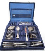 SHEFFIELD CUTLERY - STAINLESS STEEL EIGHT PERSON CUTLERY SET