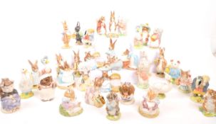 BESWICK - BEATRIX POTTER - LARGE COLLECTION OF PORCELAIN FIGURINES