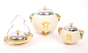 CLARICE CLIFF - BARBOLA - COLLECTION OF CHINA TABLEWARE