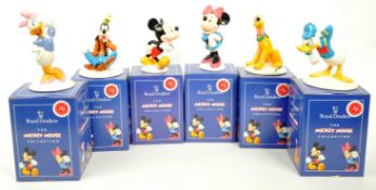 ROYAL DOULTON - MICKEY MOUSE COLLECTION - PORCELAIN FIGURES