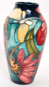 MOORCROFT POTTERY - CONTEMPORARY CERAMIC MAYFLY VASE