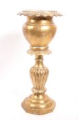 20TH CENTURY BRASS JARDINIERE