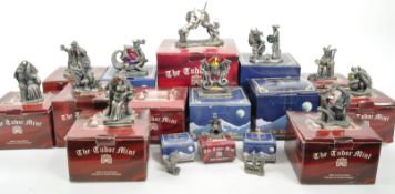 MYTH & MAGIC - COLLECTION OF TUDOR MINT PEWTER FIGURINES