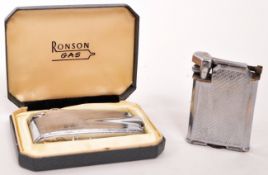 RONSON / MOSDA - TWO MID CENTURY BRITISH LIGHTERS