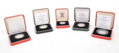 ROYAL MINT - COLLECTION OF SILVER PROOF COIN SETS