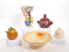 SADLAR / DECORO POTTERY - ASSORTED COLLECTION OF CERAMICS