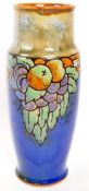 ROYAL DOULTON - LAMBETH - ART DECO CERAMIC POTTERY VASE
