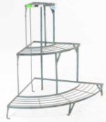 FRENCH STYLE THREE TIER METAL PLANT STAND