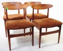 BRITISH MODERN DESIGN - FOUR MID CENTURY DINING CHAIRS