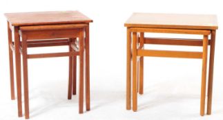 HERBERT GIBBS - MID CENTURY NEST OF TWO TEAK TABLES