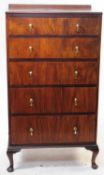 EARLY 20TH CENTURY TALL BOY CHEST OF DRAWERS