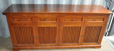 LARGE MID CENTURY TEAK SIDEBOARD