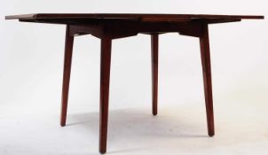 G PLAN - BRANDON RANGE - EXTENDING TEAK DRAW LEAF DINING TABLE