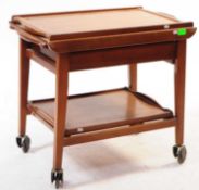 BRITISH MODERN DESIGN - MID CENTURY TEAK TROLLEY