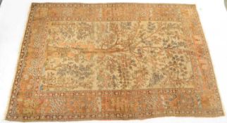 PERSIAN KERMAN STYLE TREE OF LIFE RUG
