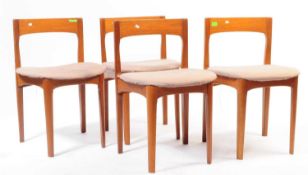 NATHAN FURNITURE - SET OF FOUR TEAK DINING CHAIRS