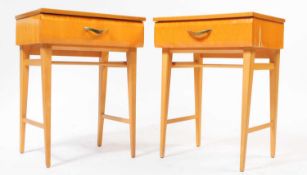 MEREDEW - PAIR OF MID CENTURY BEDSIDE TABLES