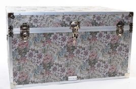 CONTEMPORARY TAPESTRY PATTERN TRUNK