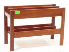 GUY RODGERS FOR HEALS - MID CENTURY TEAK MAGAZINE RACK