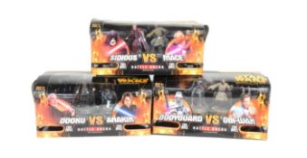 STAR WARS - HASBRO BATTLE ARENA ACTION FIGURE SETS