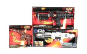 STAR WARS - COLLECTION OF ELECTRONIC BLASTER TOYS