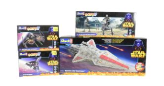 STAR WARS - COLLECTION OF REVELL 'EASYKIT' MODEL KITS