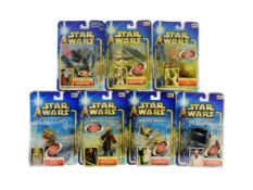 STAR WARS - ATTACK OF THE CLONES - MOC CARDED ACTION FIGURES