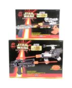 STAR WARS - TWO VINTAGE TIGER ELECTRONICS LAZER TAG SETS